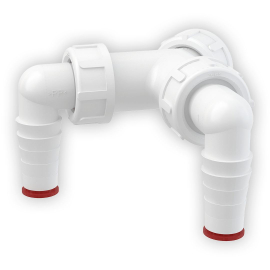 Lulica za prikljucak masine dupla ALCA-Y [P148]